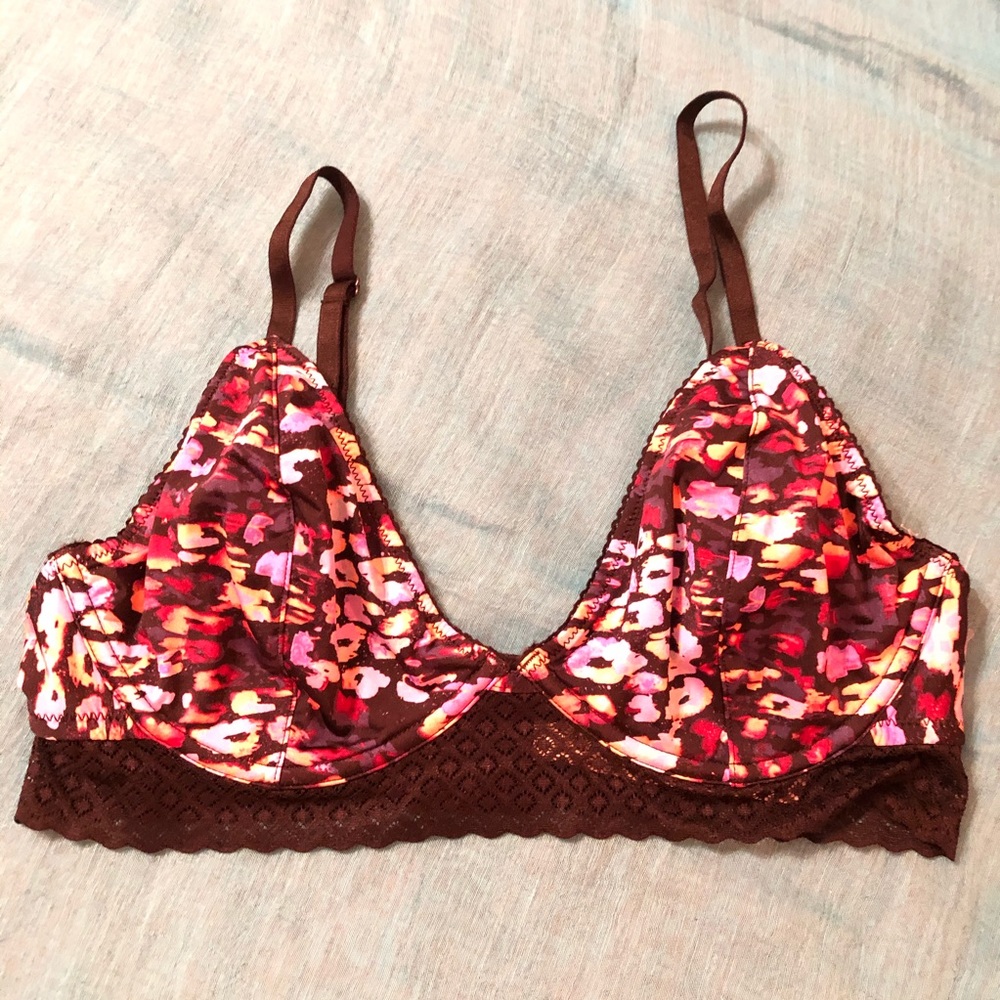 NEW Free People Bra with Lace 36D